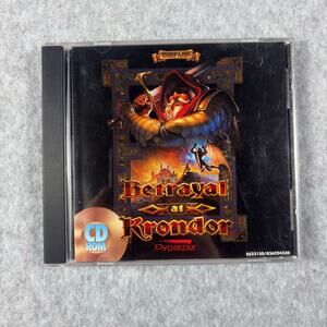 Betrayal At Krondor PC CD ROM 1996 Epic Fantasy No Box Included